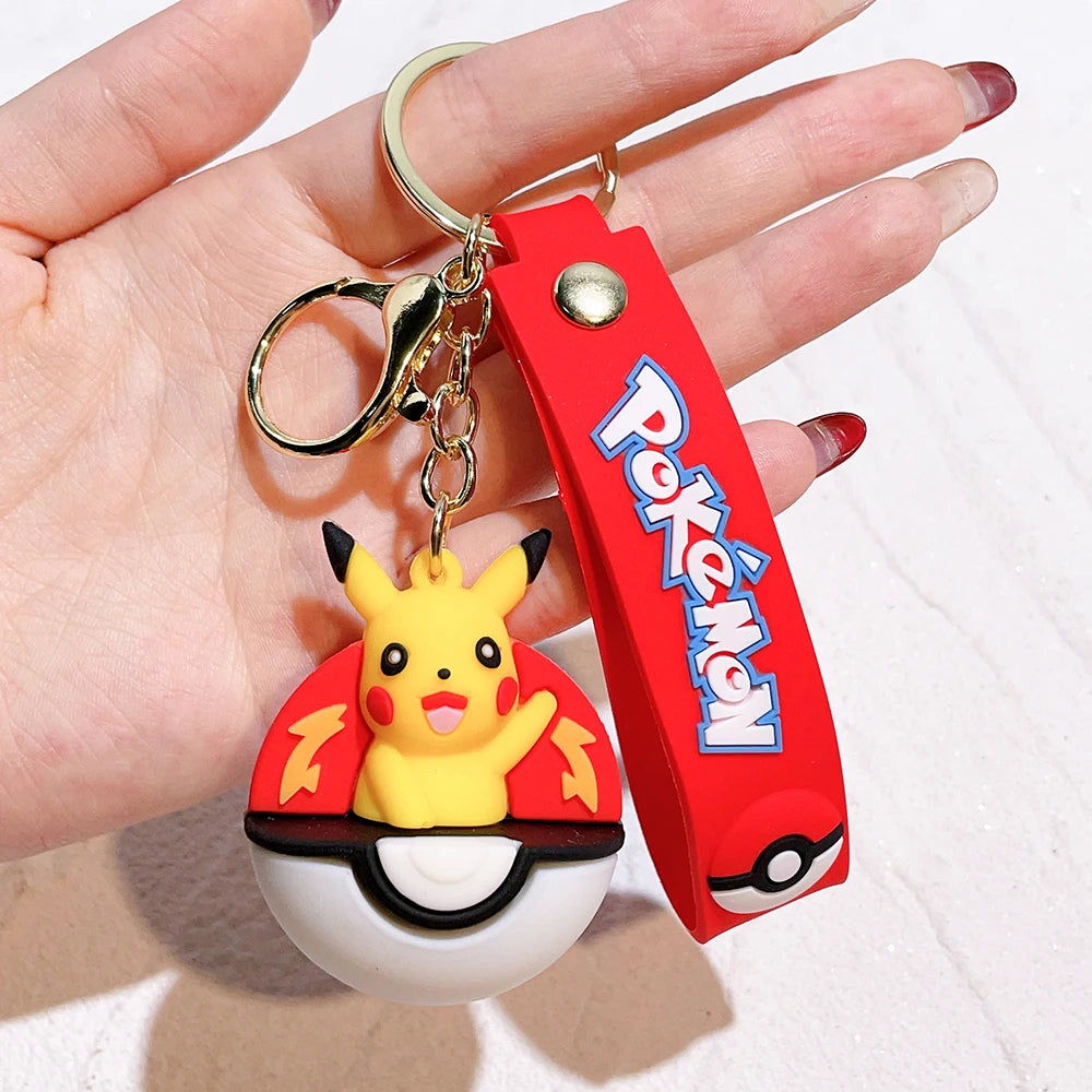 Pokemon Keychain Pikachu Pendant