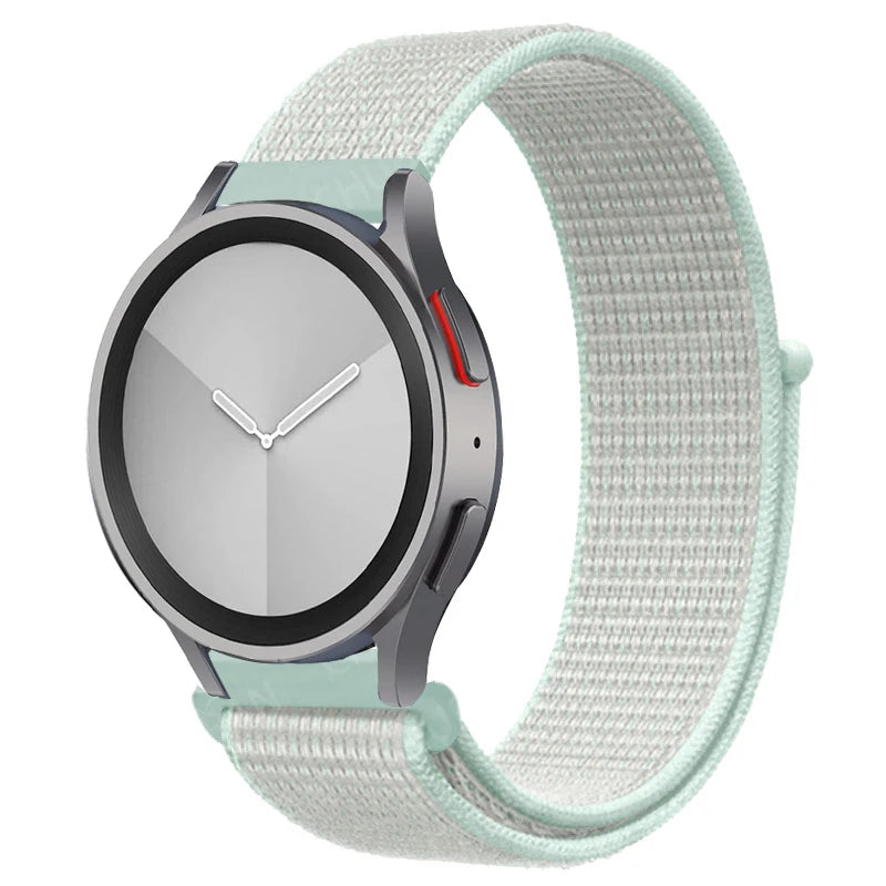 Nylon loop Band For Samsung Galaxy Watch 6/5/pro/4/Classic/active 2 43-47-40-44mm 20mm/22mm sport bracelet huawei gt 2/e/3 strap