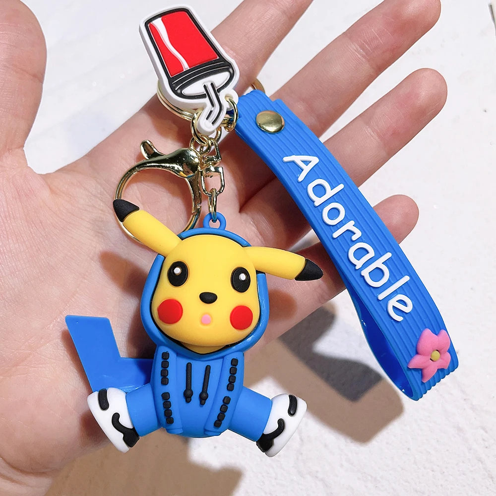 Pokemon Keychain Pikachu Pendant