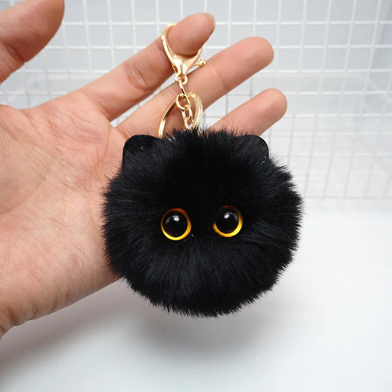 Cute Plush Cat  Pendant  Key Chain