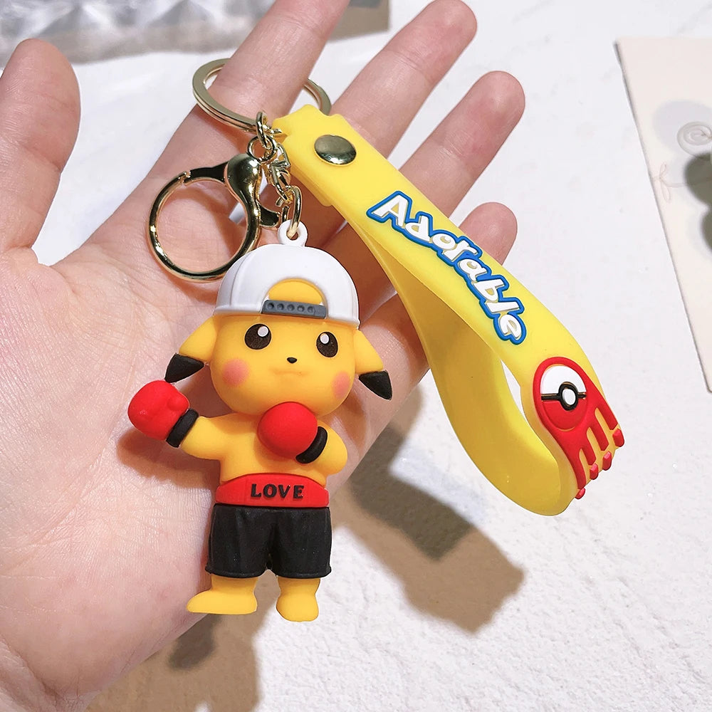 Pokemon Keychain Pikachu Pendant