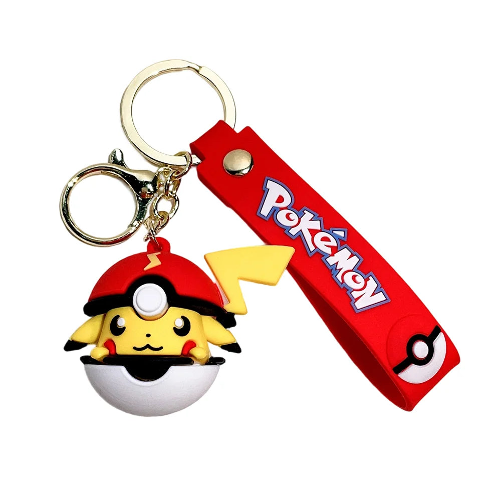 Pokemon Keychain Pikachu Pendant