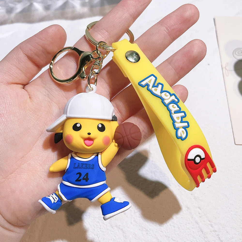 Pokemon Keychain Pikachu Pendant
