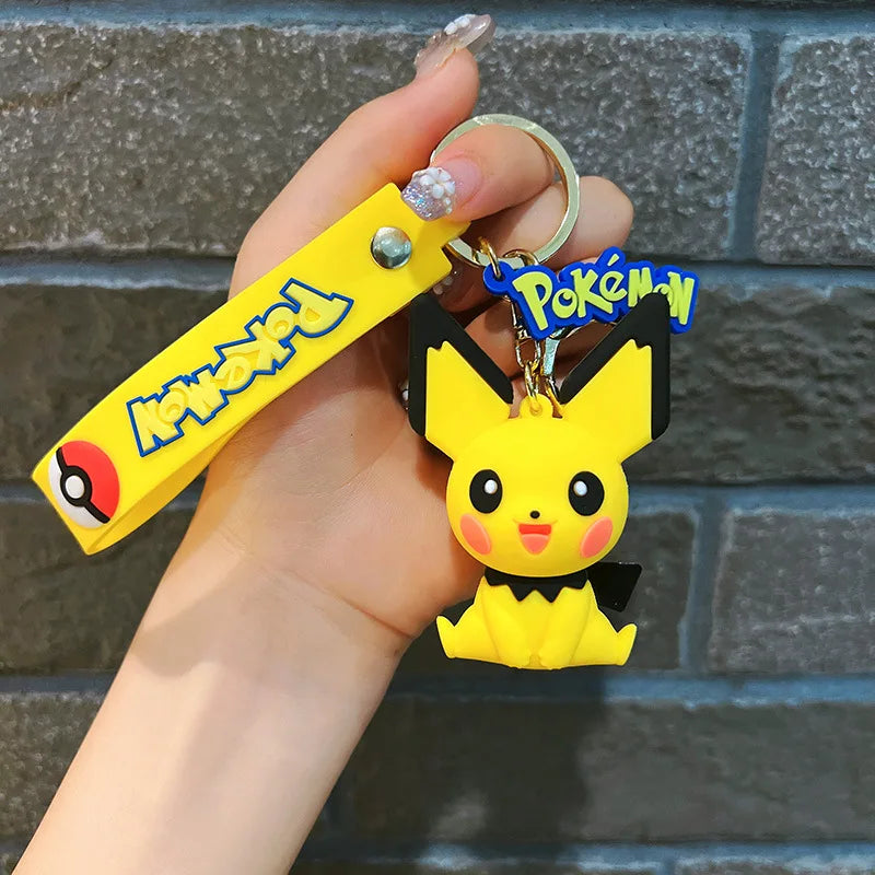 Pokemon Keychain Pikachu Pendant