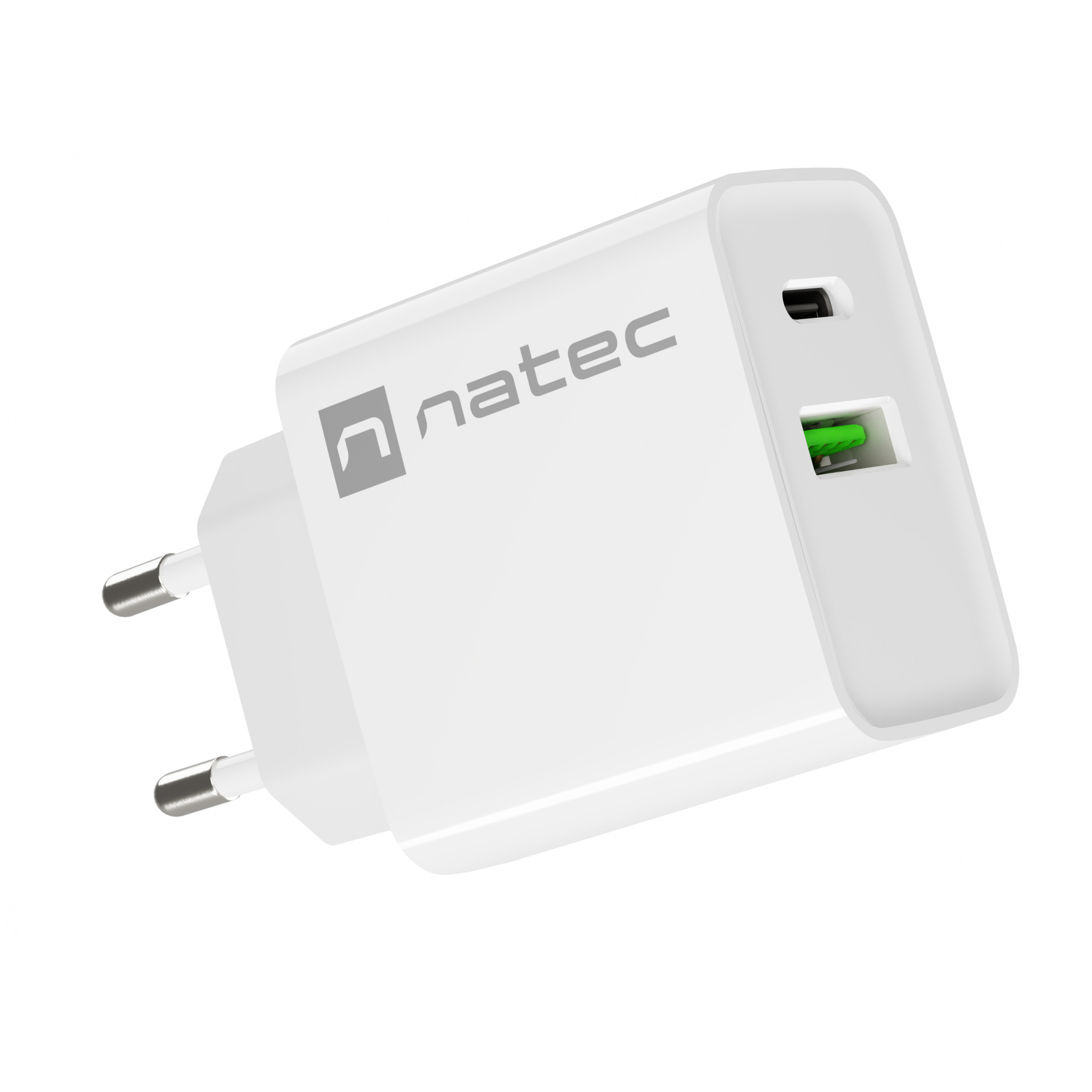 Natec Ribera NUC-2061 USB-C / USB-A (20W) (NUC-2061)