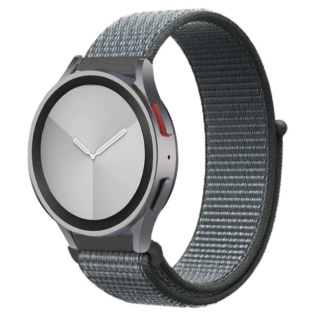 Nylon loop Band For Samsung Galaxy Watch 6/5/pro/4/Classic/active 2 43-47-40-44mm 20mm/22mm sport bracelet huawei gt 2/e/3 strap