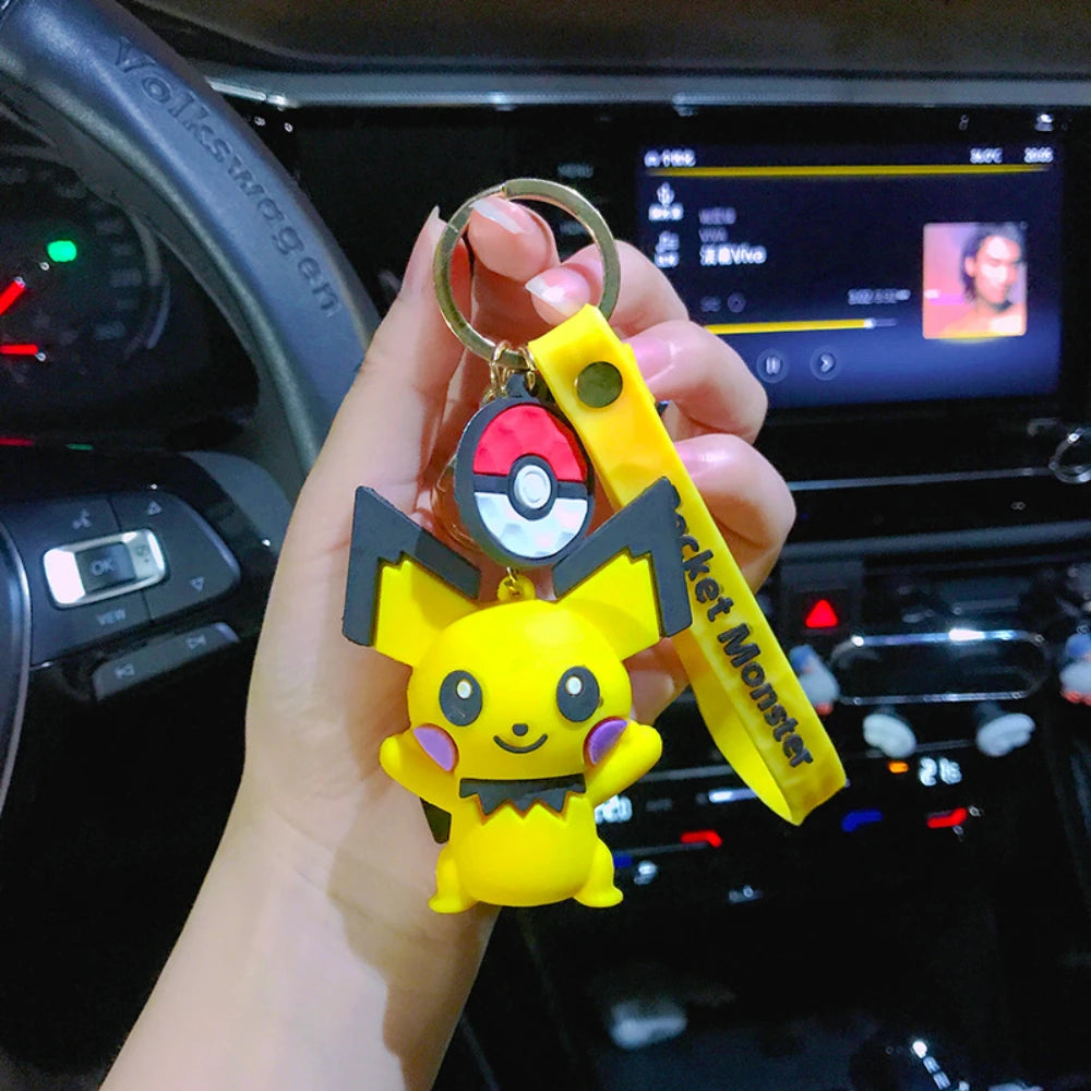 Pokemon Keychain Pikachu Pendant