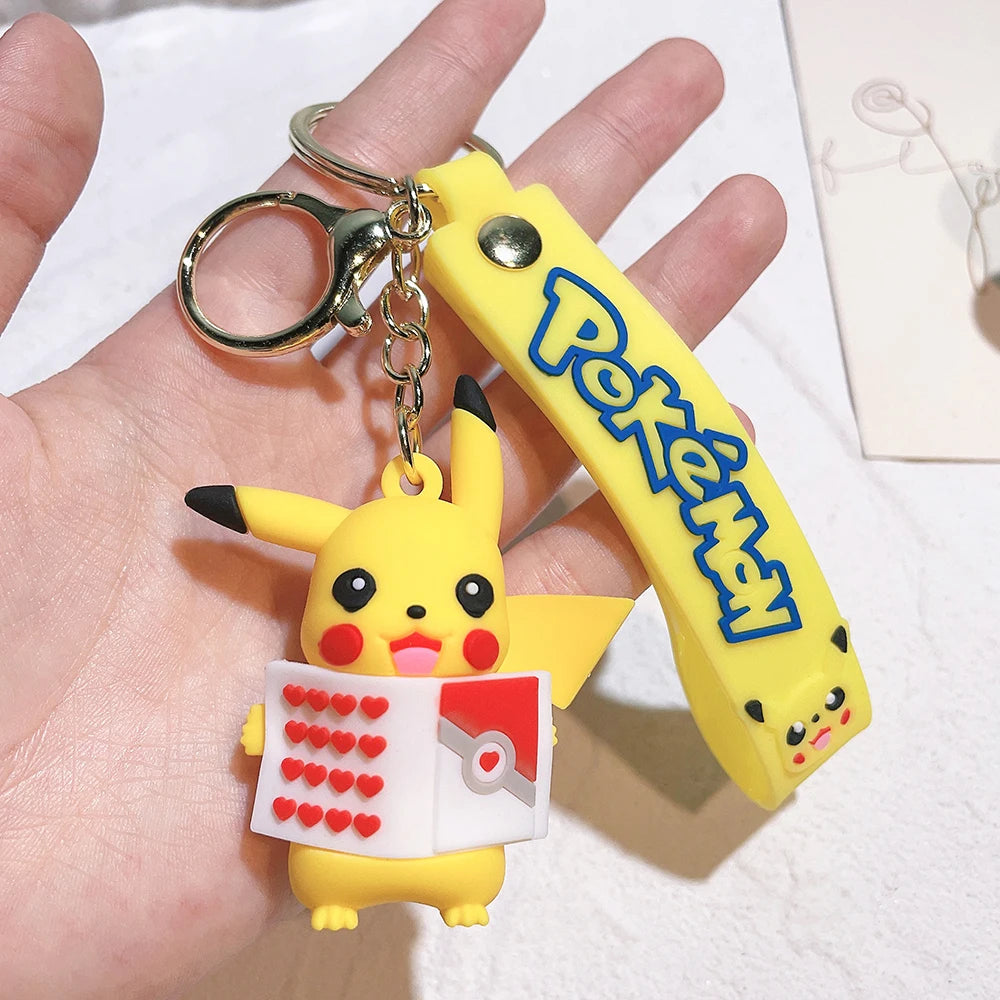Pokemon Keychain Pikachu Pendant