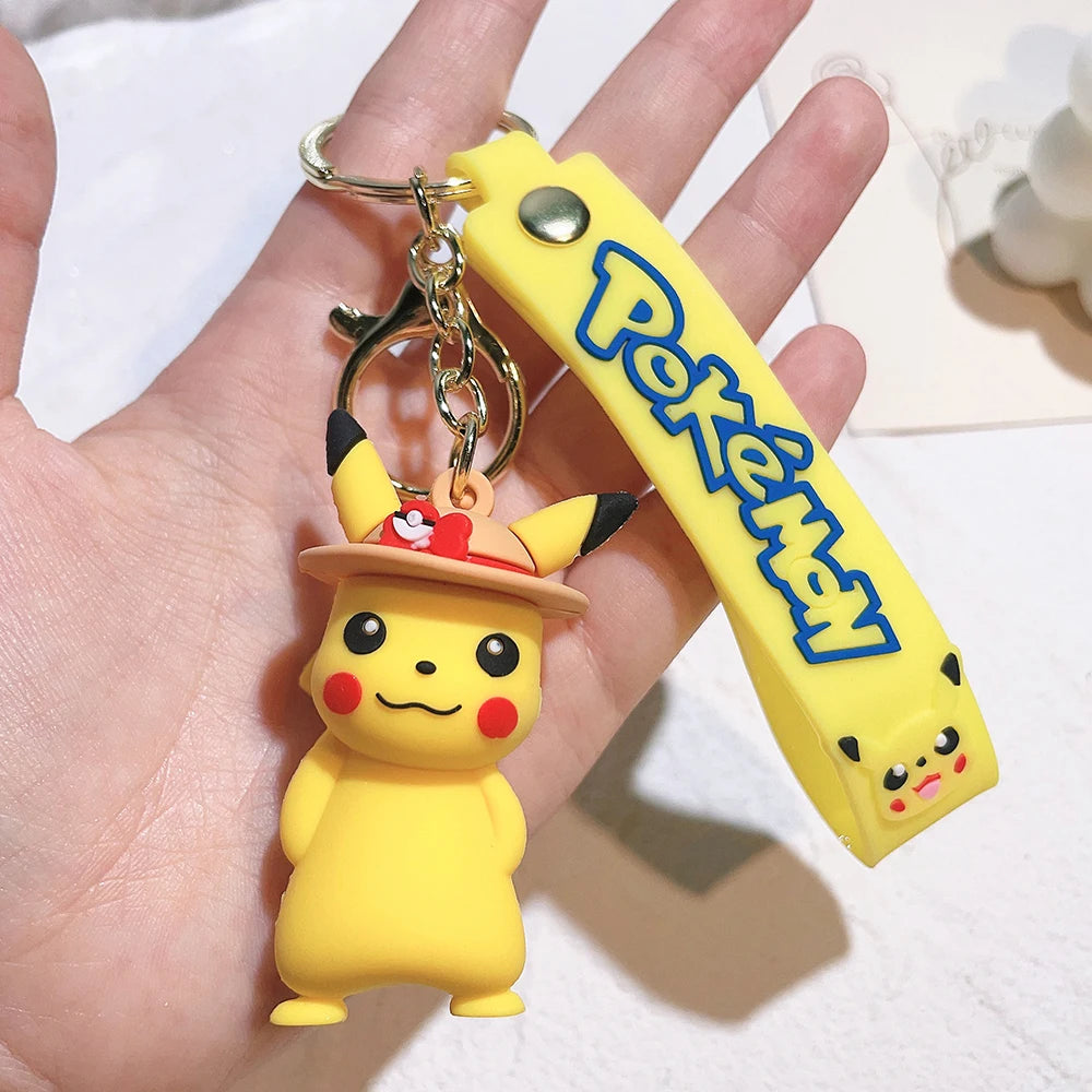 Pokemon Keychain Pikachu Pendant
