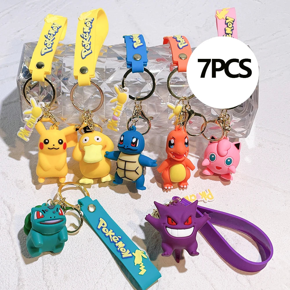 Pokemon Keychain Pikachu Pendant