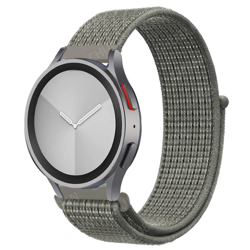 Nylon loop Band For Samsung Galaxy Watch 6/5/pro/4/Classic/active 2 43-47-40-44mm 20mm/22mm sport bracelet huawei gt 2/e/3 strap