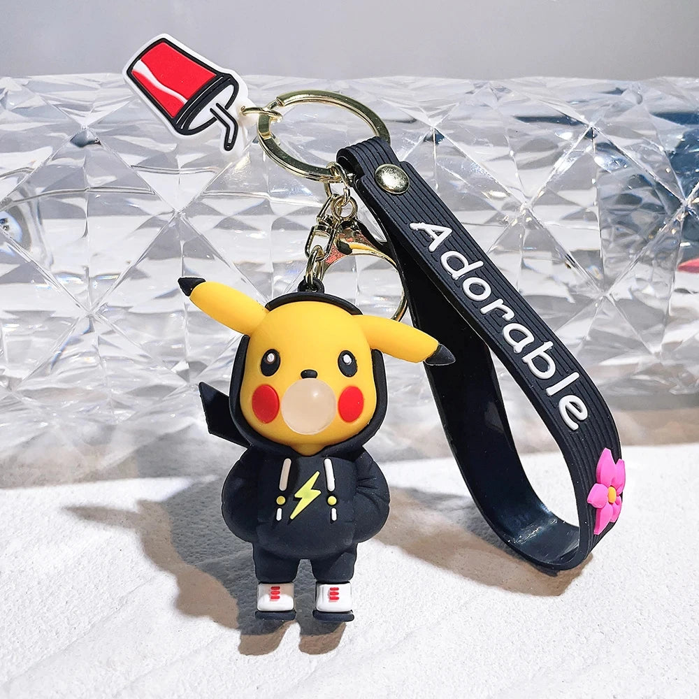 Pokemon Keychain Pikachu Pendant