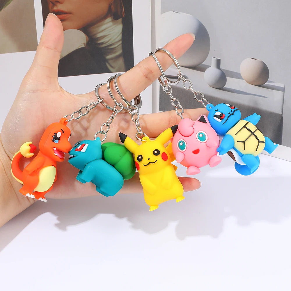 Pokemon Keychain Pikachu Pendant