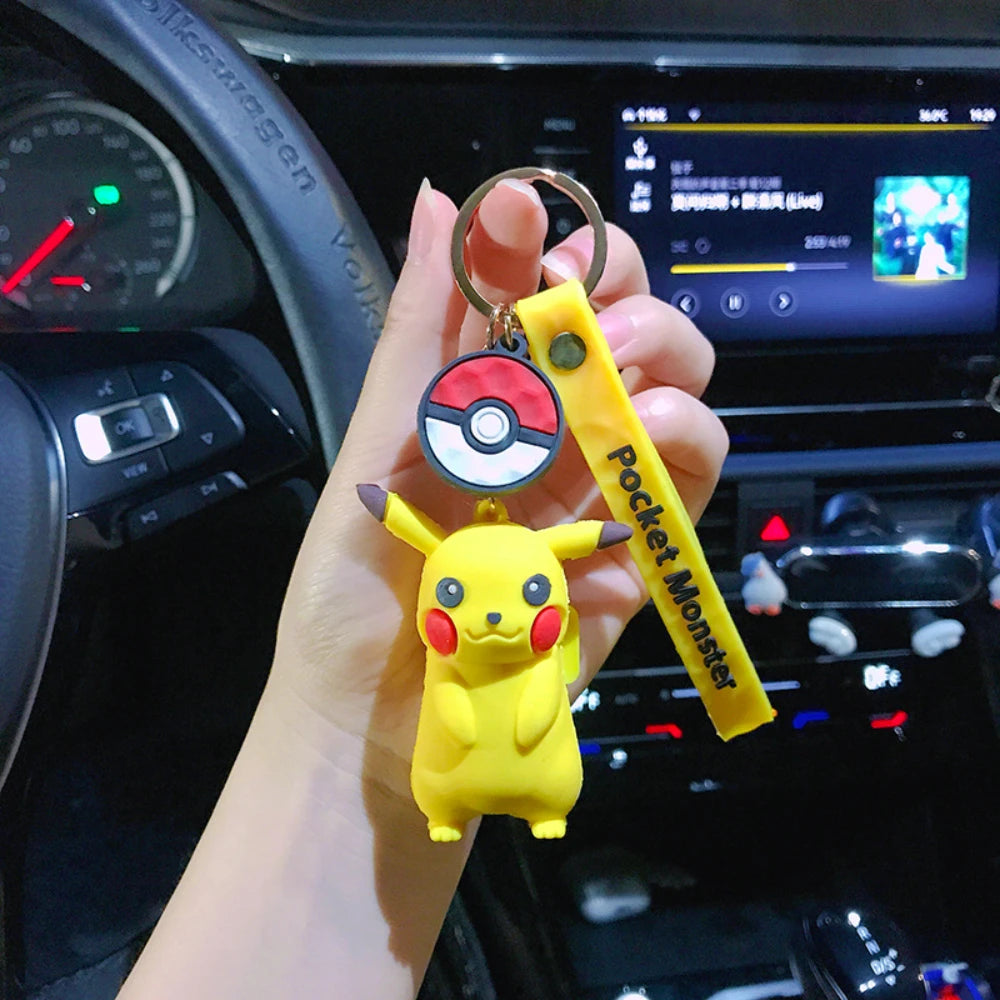 Pokemon Keychain Pikachu Pendant