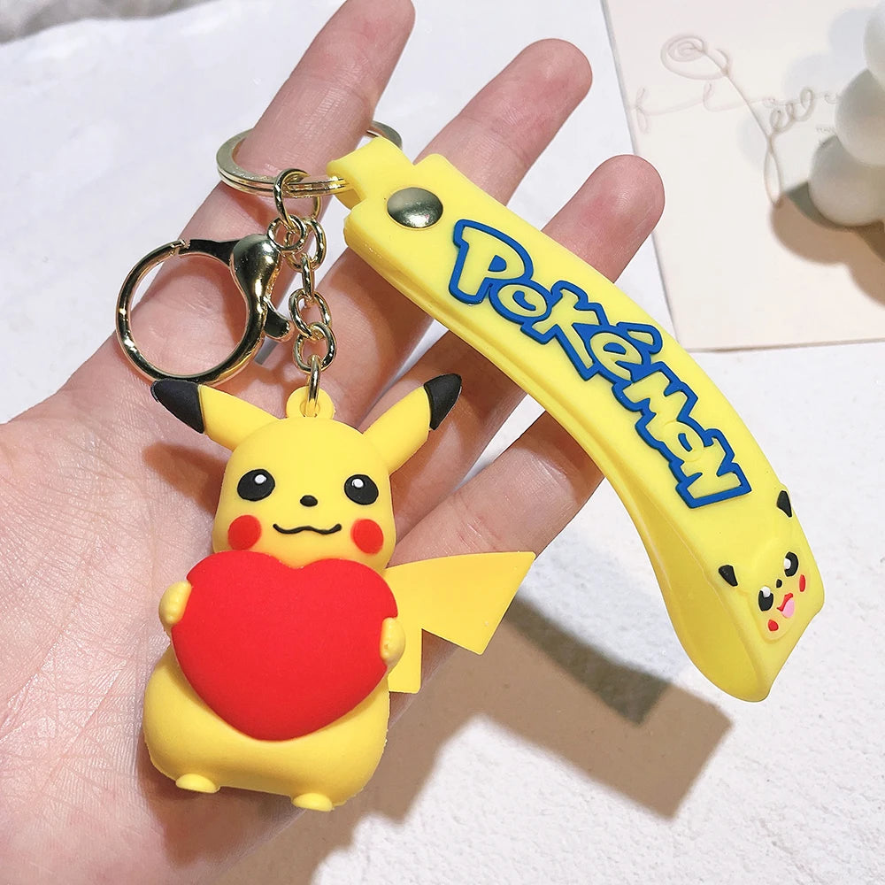 Pokemon Keychain Pikachu Pendant