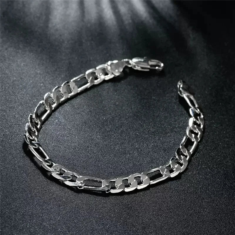 925 Silver  Chain & Bracelet Necklace