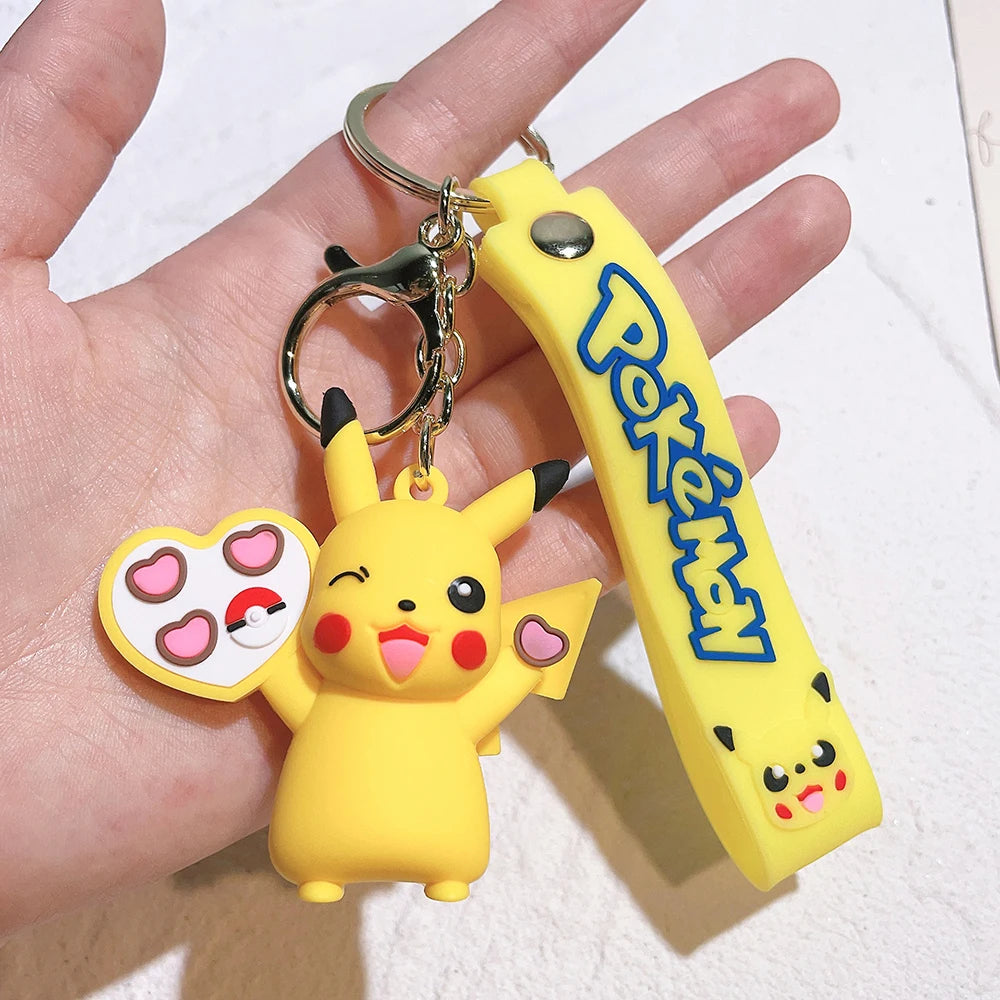 Pokemon Keychain Pikachu Pendant