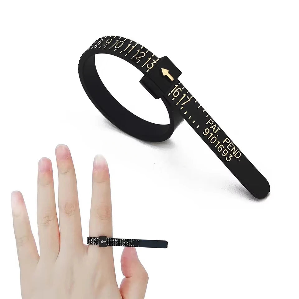 1-17 US Size Ring Sizer Measuring Set Finger