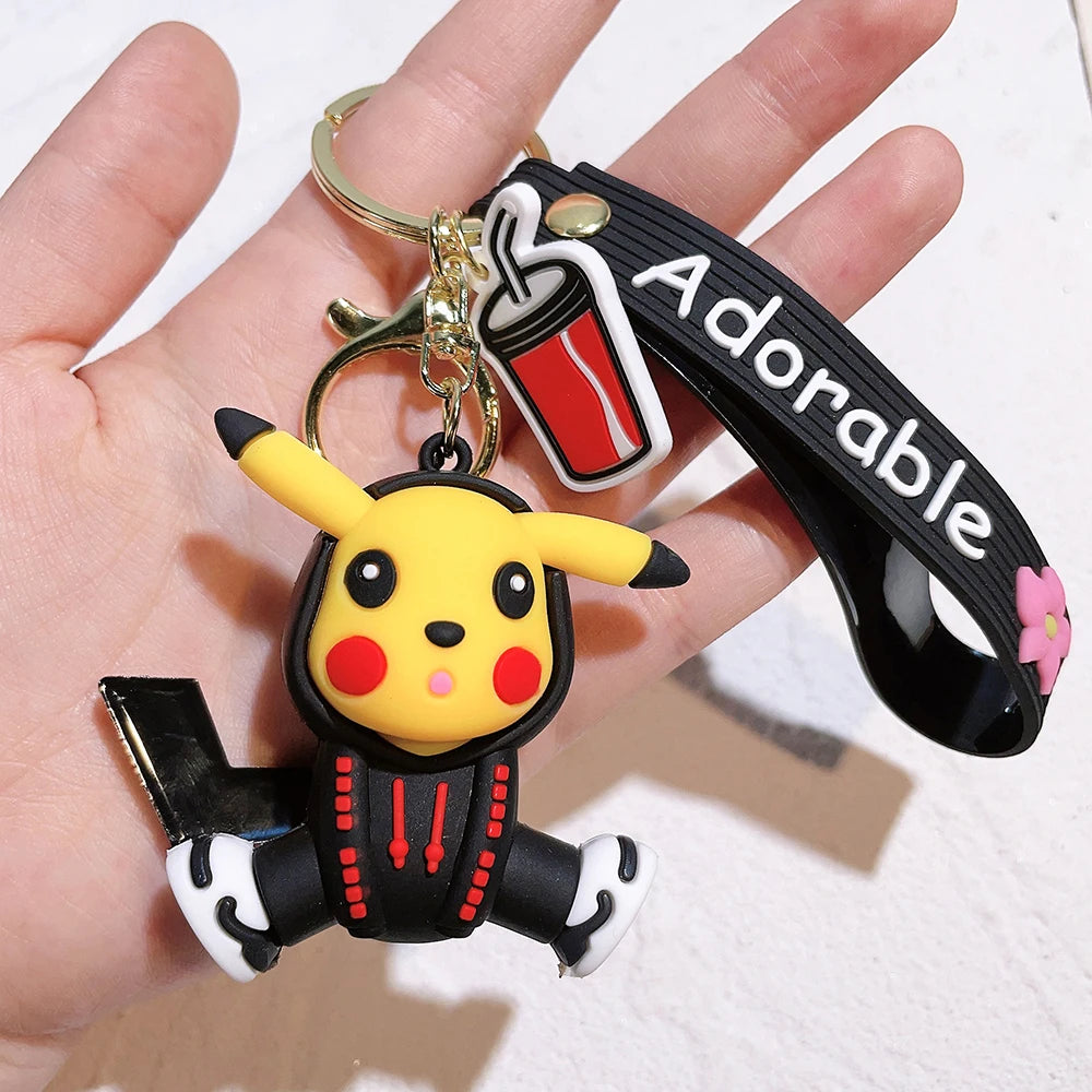 Pokemon Keychain Pikachu Pendant