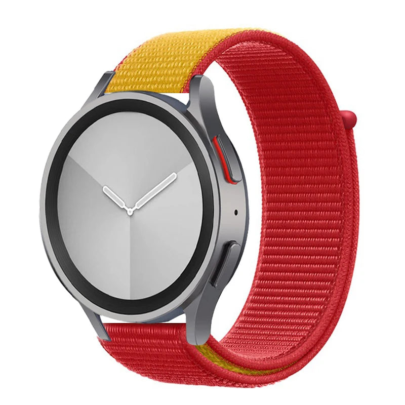 Nylon loop Band For Samsung Galaxy Watch 6/5/pro/4/Classic/active 2 43-47-40-44mm 20mm/22mm sport bracelet huawei gt 2/e/3 strap